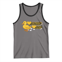 Funny Duck Lover Gift Tank Top Easily Distracted By Ducks - Wonder Print Shop