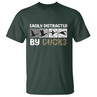 Funny Hunting Gift T Shirt Easily Distracted By Ducks Outdoor Lover - Wonder Print Shop