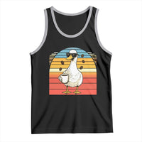 Funny Duck Drinking Tank Top Coffee Lover Gift - Wonder Print Shop