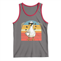 Funny Duck Drinking Tank Top Coffee Lover Gift - Wonder Print Shop