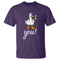 Funny Sarcastic Duck You T Shirt Farm Animal Gift - Wonder Print Shop