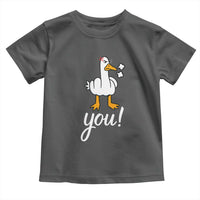 Funny Sarcastic Duck You Toddler T Shirt Farm Animal Gift - Wonder Print Shop