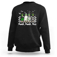 Halloween Duck Duck Boo Sweatshirt Funny Spooky Gift - Wonder Print Shop