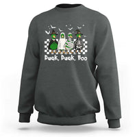 Halloween Duck Duck Boo Sweatshirt Funny Spooky Gift - Wonder Print Shop