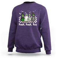 Halloween Duck Duck Boo Sweatshirt Funny Spooky Gift - Wonder Print Shop