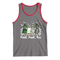 Halloween Duck Duck Boo Tank Top Funny Spooky Gift - Wonder Print Shop