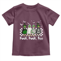 Halloween Duck Duck Boo Toddler T Shirt Funny Spooky Gift - Wonder Print Shop
