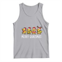 Funny Christmas Duck Tank Top Merry Quackmas Gift - Wonder Print Shop