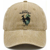 Home Of The Jersey Devil Washed Cotton Baseball Cap Cryptid Gift