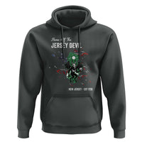 Jersey Devil Hoodie Home Of New Jersey Est 1735 Cryptid Gift - Wonder Print Shop