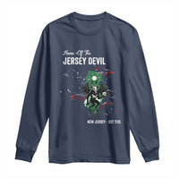 Jersey Devil Long Sleeve Shirt Home Of New Jersey Est 1735 Cryptid Gift - Wonder Print Shop