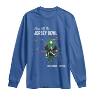 Jersey Devil Long Sleeve Shirt Home Of New Jersey Est 1735 Cryptid Gift - Wonder Print Shop