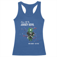 Jersey Devil Racerback Tank Top Home Of New Jersey Est 1735 Cryptid Gift - Wonder Print Shop