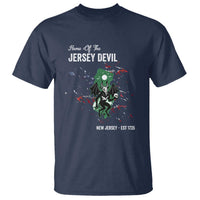 Jersey Devil T Shirt Home Of New Jersey Est 1735 Cryptid Gift - Wonder Print Shop