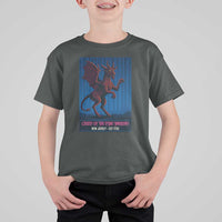 Jersey Devil T Shirt For Kid Creep Of The Pine Barrens New Jersey Est 1735 - Wonder Print Shop