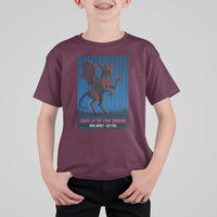 Jersey Devil T Shirt For Kid Creep Of The Pine Barrens New Jersey Est 1735 - Wonder Print Shop