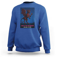 Jersey Devil Sweatshirt Creep Of The Pine Barrens New Jersey Est 1735 - Wonder Print Shop
