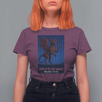 Jersey Devil T Shirt For Women Creep Of The Pine Barrens New Jersey Est 1735 - Wonder Print Shop