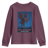 Jersey Devil Youth Sweatshirt Creep Of The Pine Barrens New Jersey Est 1735 - Wonder Print Shop