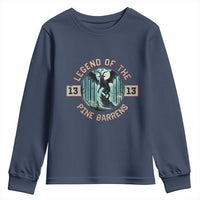 Jersey Devil Youth Sweatshirt Cryptid Gift Legend Of The Pine Barrens - Wonder Print Shop