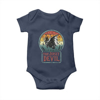 The Jersey Devil Baby Onesie Retro Vintage New Jersey Cryptid - Wonder Print Shop