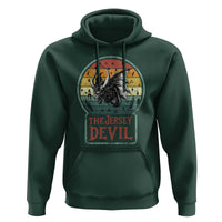 The Jersey Devil Hoodie Retro Vintage New Jersey Cryptid - Wonder Print Shop