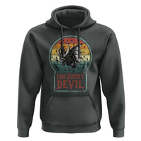The Jersey Devil Hoodie Retro Vintage New Jersey Cryptid - Wonder Print Shop
