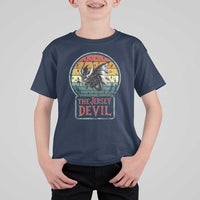 The Jersey Devil T Shirt For Kid Retro Vintage New Jersey Cryptid - Wonder Print Shop