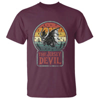 The Jersey Devil T Shirt Retro Vintage New Jersey Cryptid - Wonder Print Shop