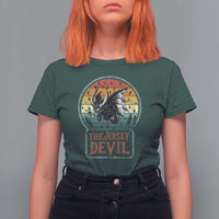 The Jersey Devil T Shirt For Women Retro Vintage New Jersey Cryptid - Wonder Print Shop