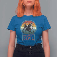 The Jersey Devil T Shirt For Women Retro Vintage New Jersey Cryptid - Wonder Print Shop