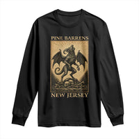 Jersey Devil Long Sleeve Shirt Gothic Horror Gift Pine Barrens New Jersey - Wonder Print Shop
