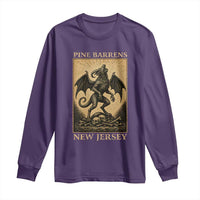 Jersey Devil Long Sleeve Shirt Gothic Horror Gift Pine Barrens New Jersey - Wonder Print Shop