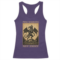 Jersey Devil Racerback Tank Top Gothic Horror Gift Pine Barrens New Jersey - Wonder Print Shop