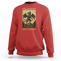 Jersey Devil Sweatshirt Gothic Horror Gift Pine Barrens New Jersey - Wonder Print Shop