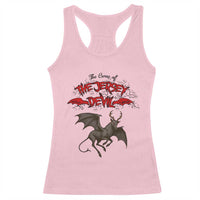 Jersey Devil Racerback Tank Top The Curse Of The Cryptid Gothic Horror Gift - Wonder Print Shop