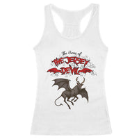 Jersey Devil Racerback Tank Top The Curse Of The Cryptid Gothic Horror Gift - Wonder Print Shop