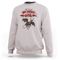 Jersey Devil Sweatshirt The Curse Of The Cryptid Gothic Horror Gift - Wonder Print Shop