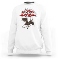 Jersey Devil Sweatshirt The Curse Of The Cryptid Gothic Horror Gift - Wonder Print Shop