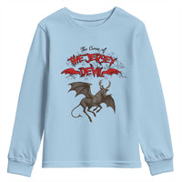 Jersey Devil Youth Sweatshirt The Curse Of The Cryptid Gothic Horror Gift - Wonder Print Shop