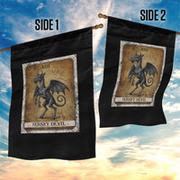 Jersey Devil Garden Flag Horror Tarot Card Urban Legends Gift - Wonder Print Shop