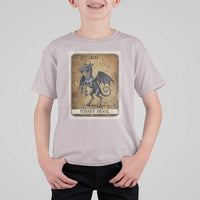 Jersey Devil T Shirt For Kid Horror Tarot Card Urban Legends Gift - Wonder Print Shop