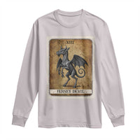 Jersey Devil Long Sleeve Shirt Horror Tarot Card Urban Legends Gift - Wonder Print Shop