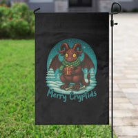 Jersey Devil Garden Flag Merry Cryptidmas Funny Christmas Gift - Wonder Print Shop