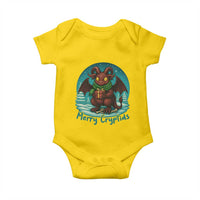 Jersey Devil Baby Onesie Merry Cryptidmas Funny Christmas Gift - Wonder Print Shop