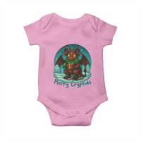 Jersey Devil Baby Onesie Merry Cryptidmas Funny Christmas Gift - Wonder Print Shop