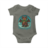 Jersey Devil Baby Onesie Merry Cryptidmas Funny Christmas Gift - Wonder Print Shop