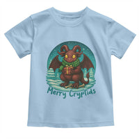 Jersey Devil Toddler T Shirt Merry Cryptidmas Funny Christmas Gift - Wonder Print Shop