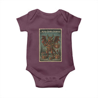 Jersey Devil Merry Devils Christmas Gift Baby Onesie - Wonder Print Shop
