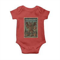Jersey Devil Merry Devils Christmas Gift Baby Onesie - Wonder Print Shop